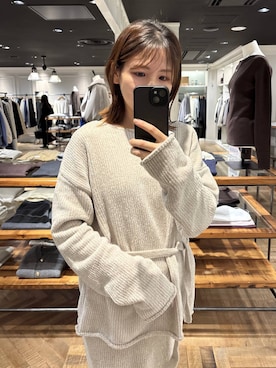 「アイテム（セットアップ）」を使った、mihoさん（レディース・157cm）の秋コーディネート