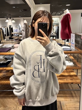 「アイテム（キーホルダー、レッド系）」を使った、mihoさん（レディース・157cm）の秋コーディネート