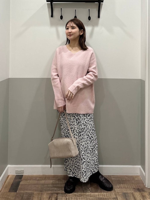 セール】フラワープリントナロースカート（スカート）｜A part by