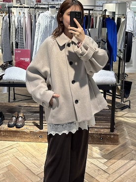 mihoさん（レディース・157cm）の冬コーディネート