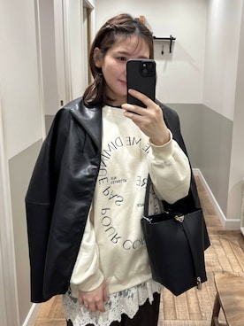 mihoさん（レディース・157cm）の冬コーディネート