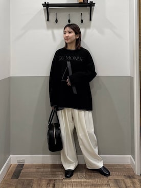 「apart by lowrys」｜mihoさん（レディース・157cm）の秋コーディネート