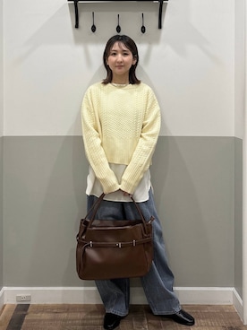 「リラックス」｜mihoさん（レディース・157cm）の秋コーディネート