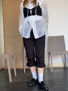 「レイヤードstyle」｜re-さん（レディース・153cm）の秋コーディネート
