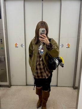 re-さん（レディース・153cm）の冬コーディネート