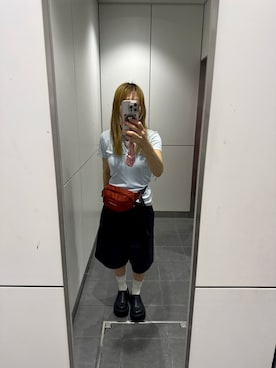 「led.tokyo（レッドトウキョウ）のアイテム」を使った、re-さん（レディース・153cm）の夏コーディネート