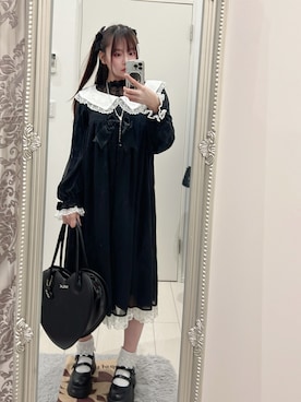 「MILK（ミルク）のアイテム」を使った、⑅ 𝔪 𝔞 𝔯 𝔦 ⑅さん（レディース・157cm）の冬コーディネート