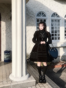 「MILK（ミルク）のアイテム」を使った、⑅ 𝔪 𝔞 𝔯 𝔦 ⑅さん（レディース・157cm）の冬コーディネート