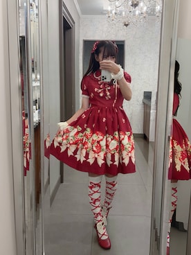 「アイテム（バレッタ/ヘアクリップ）」を使った、⑅ 𝔪 𝔞 𝔯 𝔦 ⑅さん（レディース・155cm）の秋コーディネート