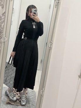 「GUCCI（グッチ）のアイテム（アクセサリー）」を使った、⑅ 𝔪 𝔞 𝔯 𝔦 ⑅さん（レディース・155cm）の冬コーディネート