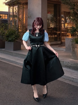 ⑅ 𝔪 𝔞 𝔯 𝔦 ⑅さん(レディース・157cm)の夏コーディネート