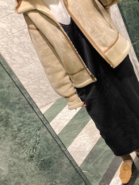 「SLOBE citron.（スローブシトロン）のアイテム（ジャケット/アウター）」を使った、maさん（レディース・164cm）の春コーディネート