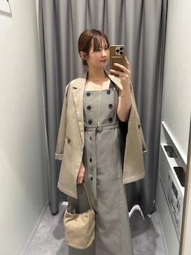 「アイテム（テーラードジャケット）」を使った、エリンギさん（レディース・153cm・30代）の秋コーディネート