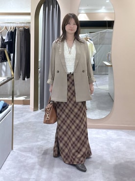 エリンギさん（レディース・153cm）の秋コーディネート