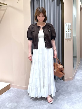 「アイテム（キャミソール）」を使った、エリンギさん（レディース・153cm・30代）の夏コーディネート