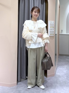 エリンギさん（レディース・153cm）の春コーディネート