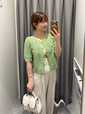 「アイテム（キャミソール）」を使った、エリンギさん（レディース・153cm・30代）の夏コーディネート