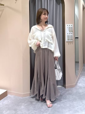 「アイテム（パーカー）」を使った、エリンギさん（レディース・153cm・30代）の夏コーディネート