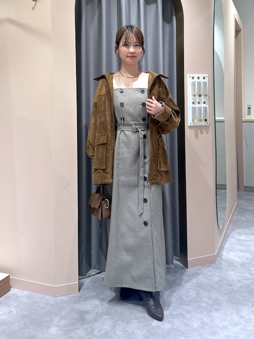 セール】トレンチライクキャミワンピース 583343（ワンピース）｜mysty