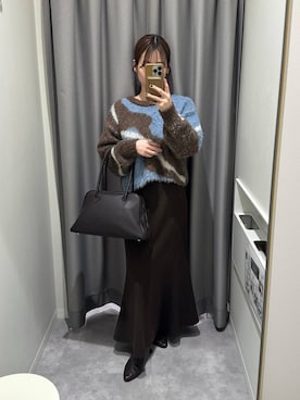 「mysty woman（ミスティウーマン）のアイテム」を使った、エリンギさん（レディース・153cm）の秋コーディネート