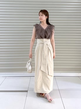 エリンギさん（レディース・153cm）の夏コーディネート