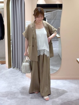 エリンギさん（レディース・153cm）の夏コーディネート