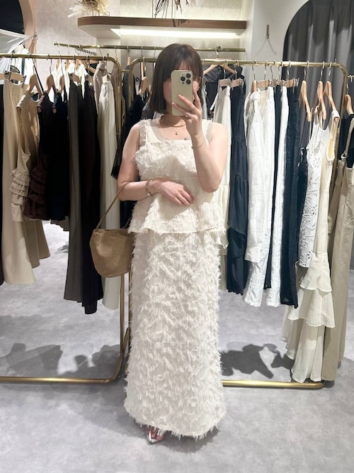 レディース服　まとめ売り⭐︎ トップス　パンツ　ジャケット⭐︎Lサイズ セットアップ対応】ファンシーツイード ノーカラー ジャケット