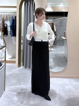 「アイテム（アンサンブル）」を使った、エリンギさん（レディース・153cm）の秋コーディネート