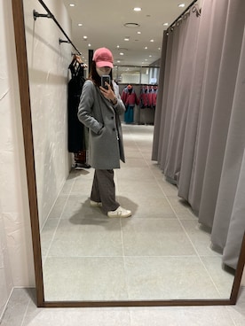 「MARITHE + FRANCOIS GIRBAUD（マリテフランソワジルボー）のアイテム（帽子）」を使った、MandyLinさん（レディース・164cm）の春コーディネート