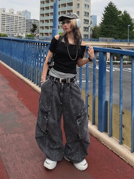 Hinechiさん（レディース・160cm）の秋コーディネート