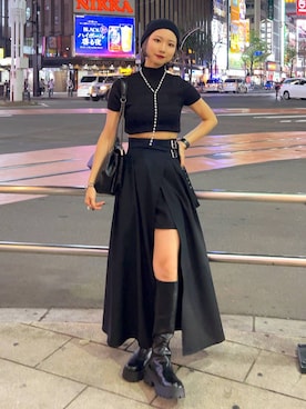 Hinechiさん（レディース・158cm）の秋コーディネート