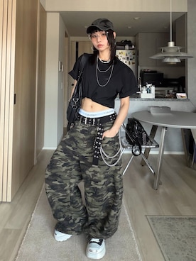 Hinechiさん（レディース・160cm）の春コーディネート