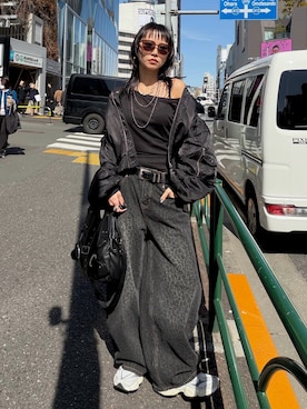 Hinechiさん（レディース・160cm）の春コーディネート