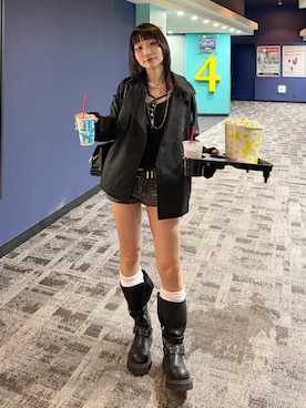 「PAGEBOY（ページボーイ）のアイテム」を使った、Hinechiさん（レディース・160cm）の春コーディネート