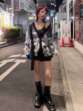 「PAGEBOY（ページボーイ）のアイテム」を使った、Hinechiさん（レディース・160cm）の秋コーディネート