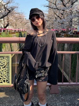 Hinechiさん(レディース・160cm)の春コーディネート