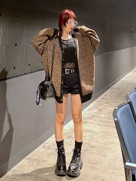 「PAGEBOY（ページボーイ）のアイテム」を使った、Hinechiさん（レディース・160cm）の秋コーディネート