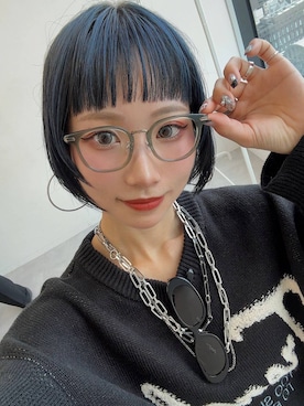 「FOREVER 21（フォーエバー トゥエンティーワン）のアイテム（トップス）」を使った、Hinechiさん（レディース・160cm）の秋コーディネート