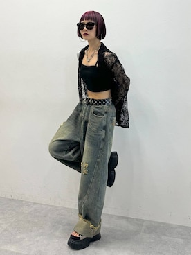 Hinechiさん（レディース・158cm）の夏コーディネート