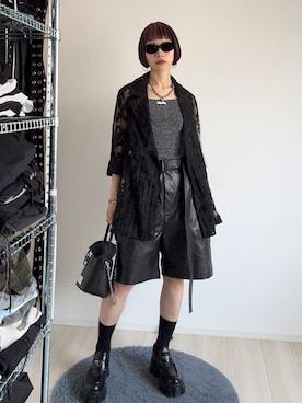 Hinechiさん（レディース・160cm）の夏コーディネート