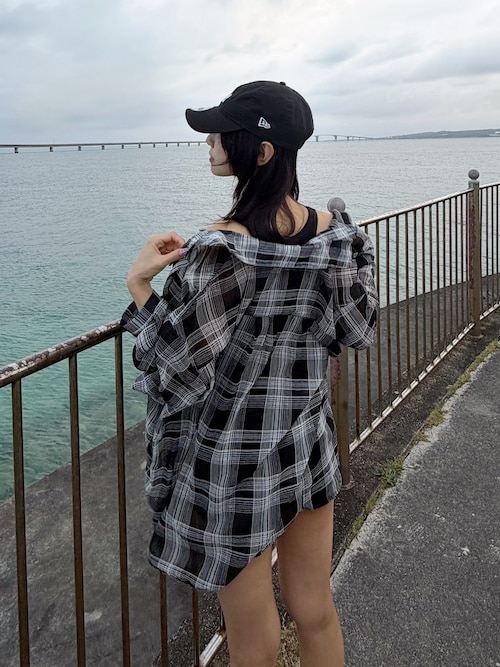 「NEW ERA（ニューエラ）のNEW ERA / ニューエラ 9TWENTY MLB CORE CLASSIC 2 0 / ロゴ刺繍コットンキャップ（キャップ）」を使った、Hinechiさん（レディース・160cm）の春コーディネート