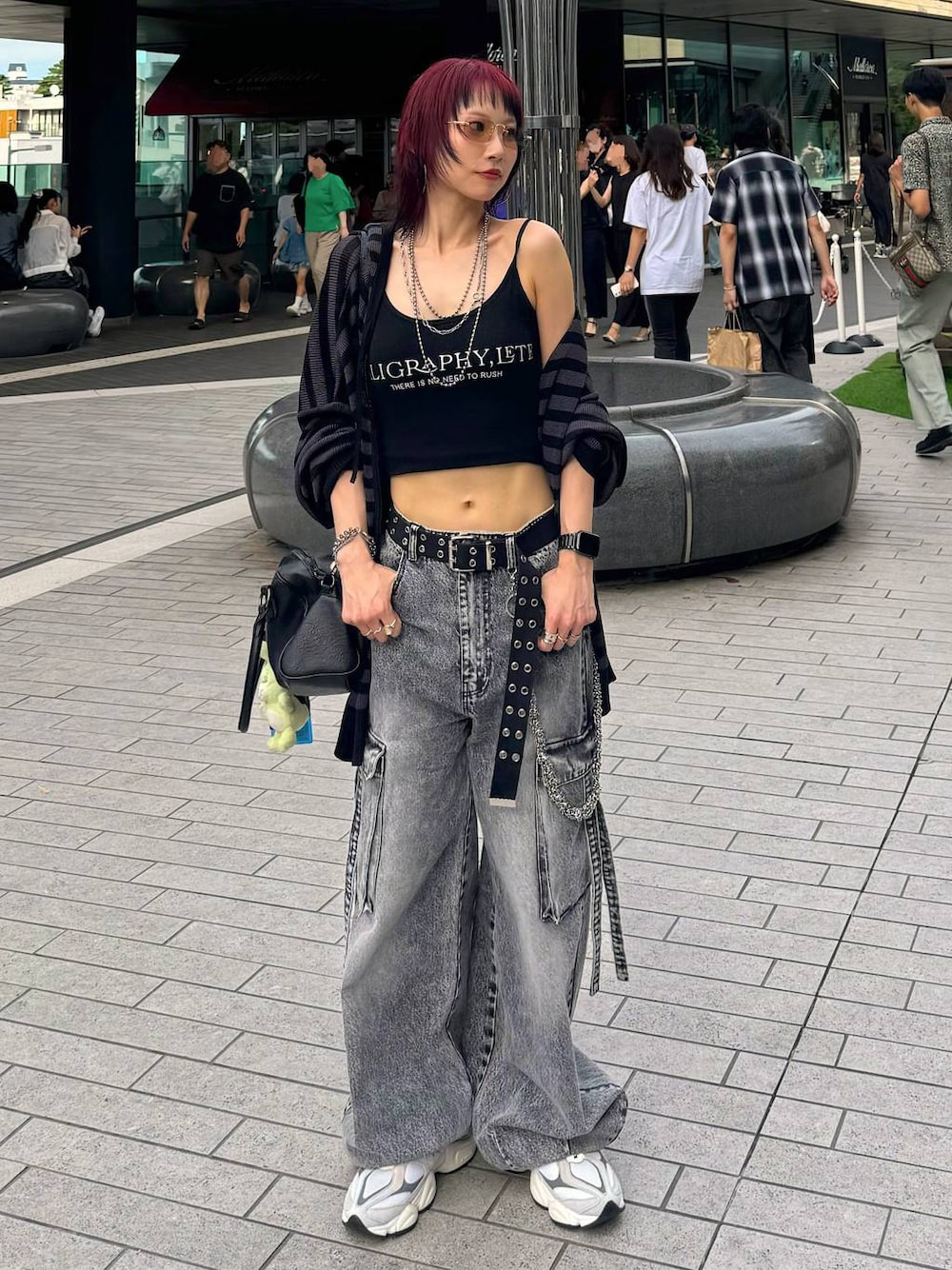 PAGEBOY Hinechiプロデュースアイテム　サスツキデニムハーフパンツ PAGEBOY Hinechiプロデュースアイテム サスツキデニムハーフ