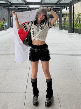 Hinechiさん（レディース・160cm）の夏コーディネート