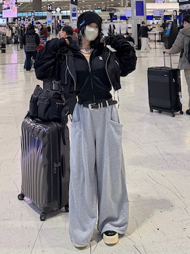 Hinechiさん（レディース・160cm）の冬コーディネート