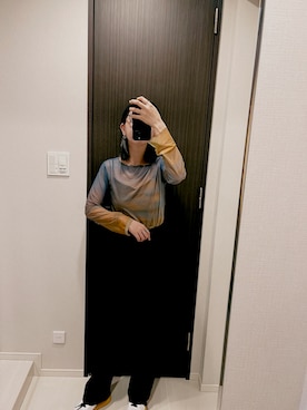 「MARTE（マルテ）のアイテム」を使った、しらこさん（レディース・159cm）の秋コーディネート
