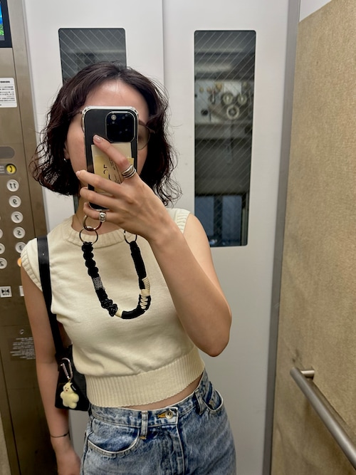 ENOF（イナフ）の「leather mini bag（ハンドバッグ）」 - WEAR