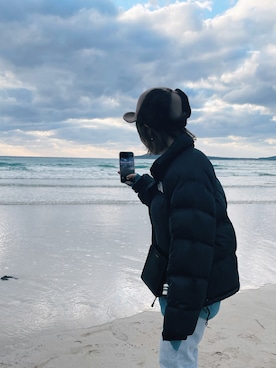 ハセヲさん(レディース・159cm)の冬コーディネート