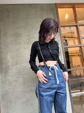 「アイテム（その他トップス）」を使った、ハセヲさん（レディース・160cm）の夏コーディネート