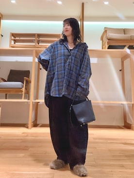 「アイテム（その他シューズ）」を使った、ｶﾅｺさん（レディース・162cm）の秋コーディネート