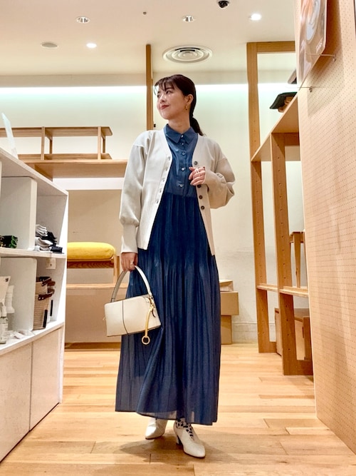 ワンピース プリーツロングシャツワンピース : ZOZOTOWN Yahoo!店